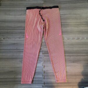 Nike Men's Dri-Fit ADV Aeroswift Racing Tights Pink Size XXL  DM4613-014